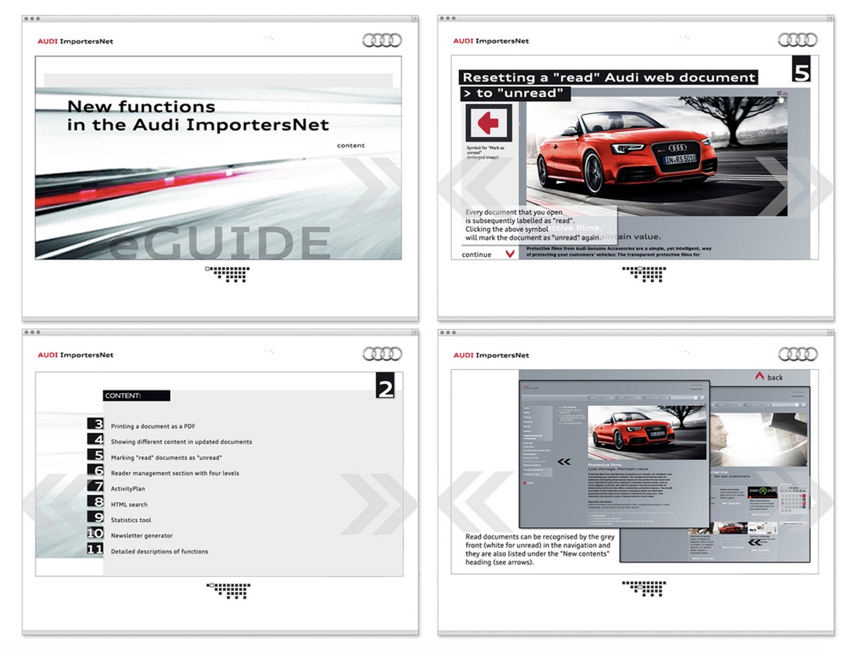 Audi eguide