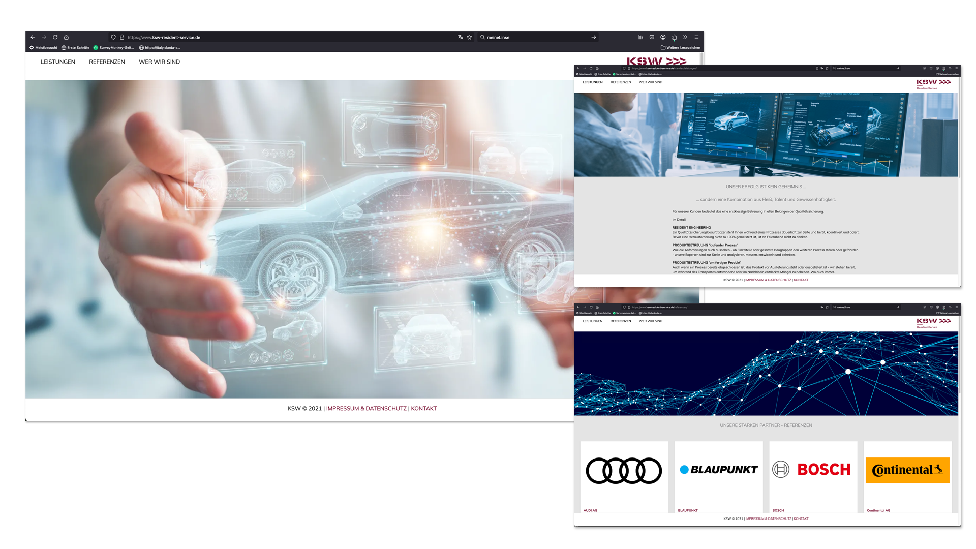 KSW Webseite