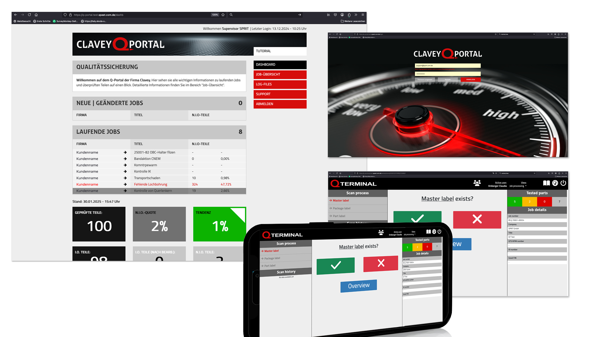 Clavey Q terminal