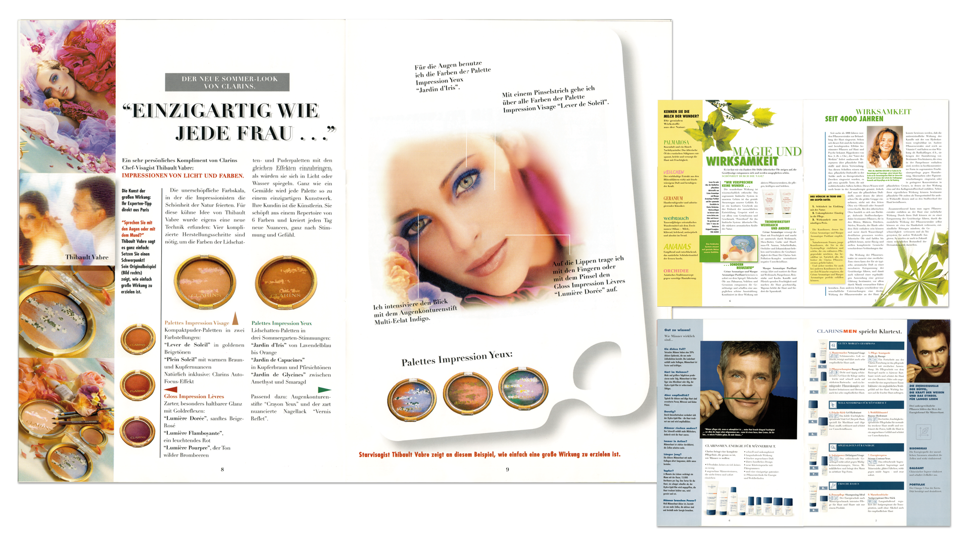 Referenzen Magazine Clarins Journal Inhalte Referenzen Magazine Clarins Journal Inhalte