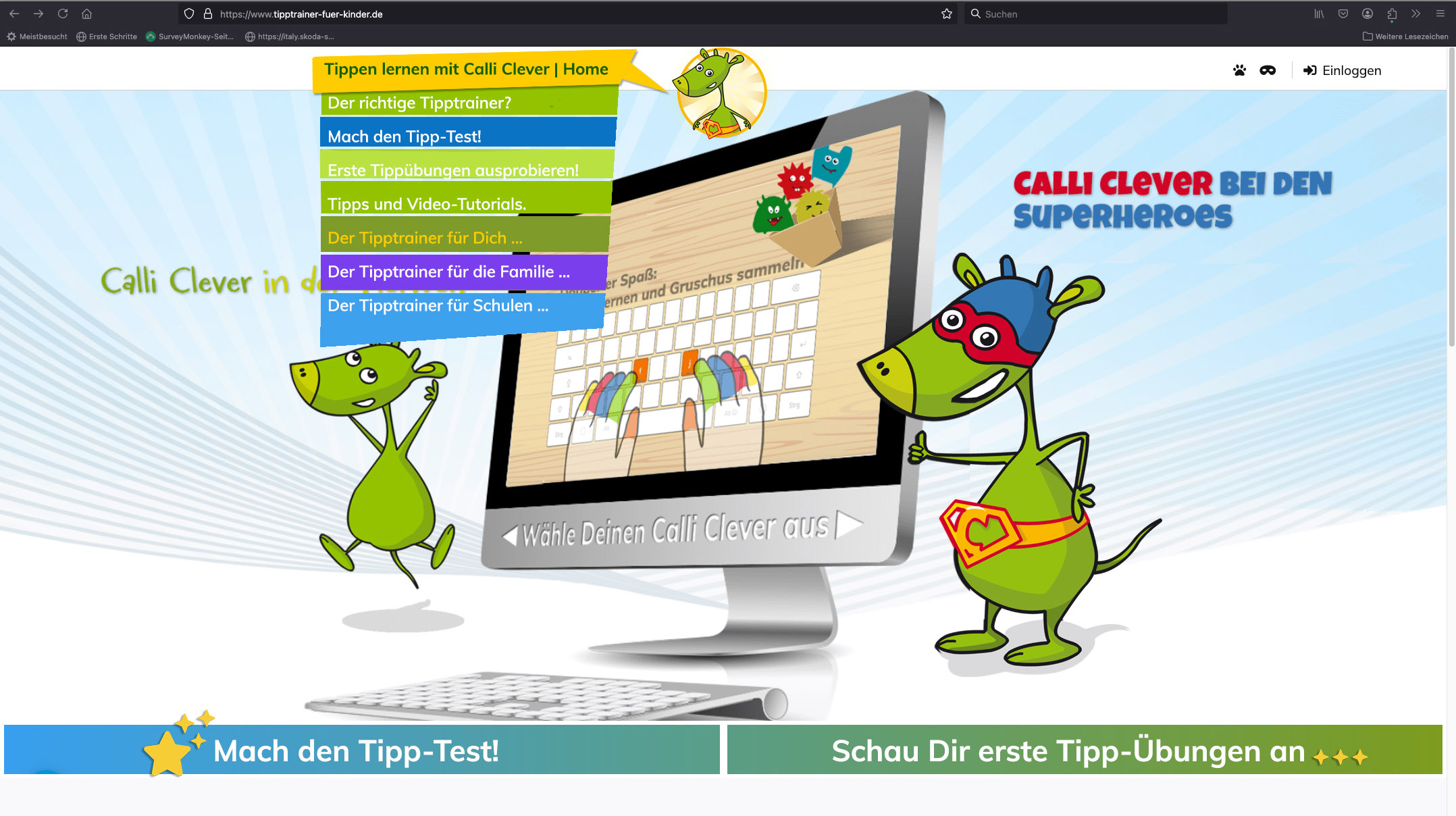 Tipptrainer Startseite Tipptrainer Startseite
